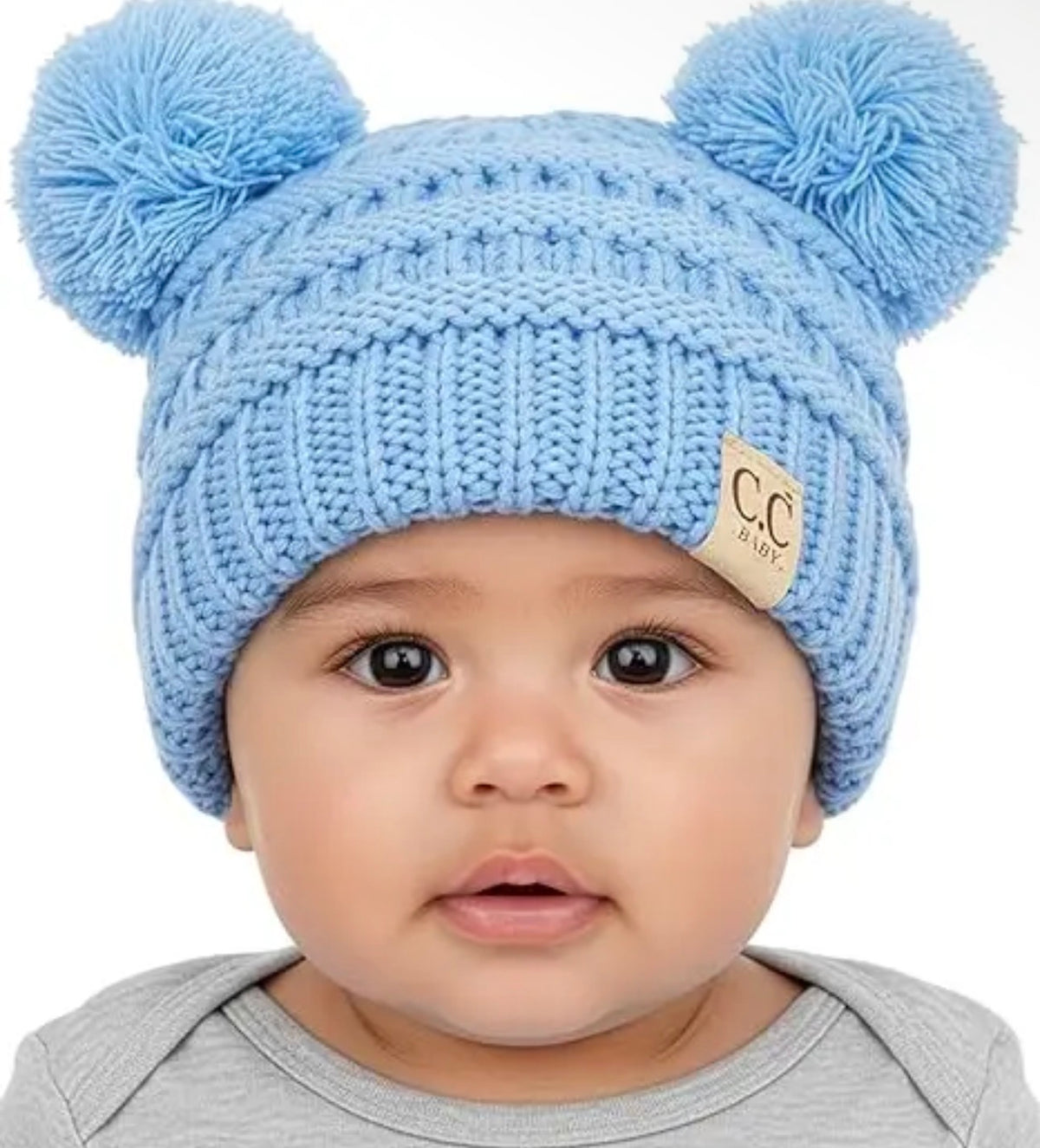 Infant Double Pom Beanie