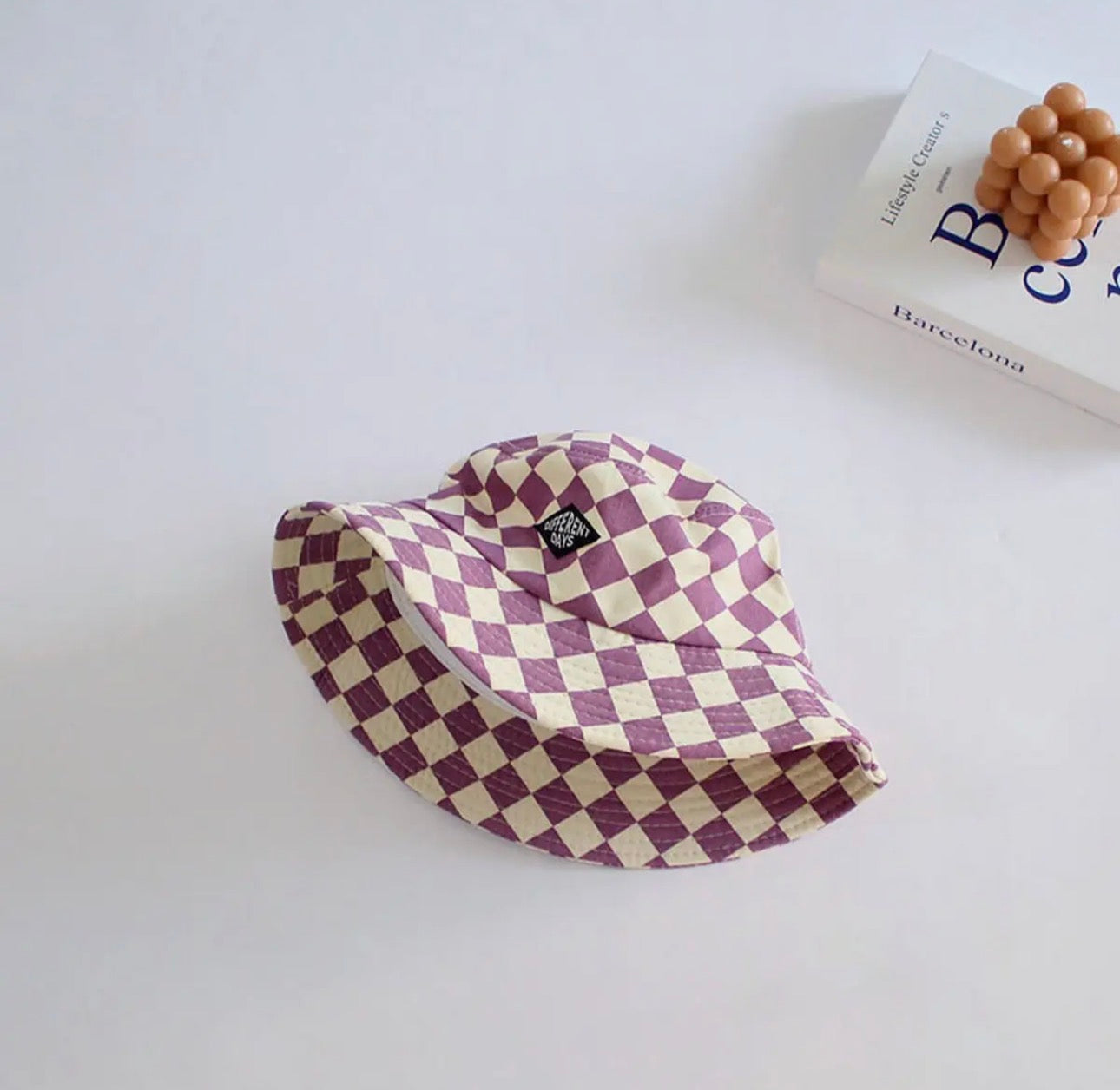 Checkered Bucket Hat