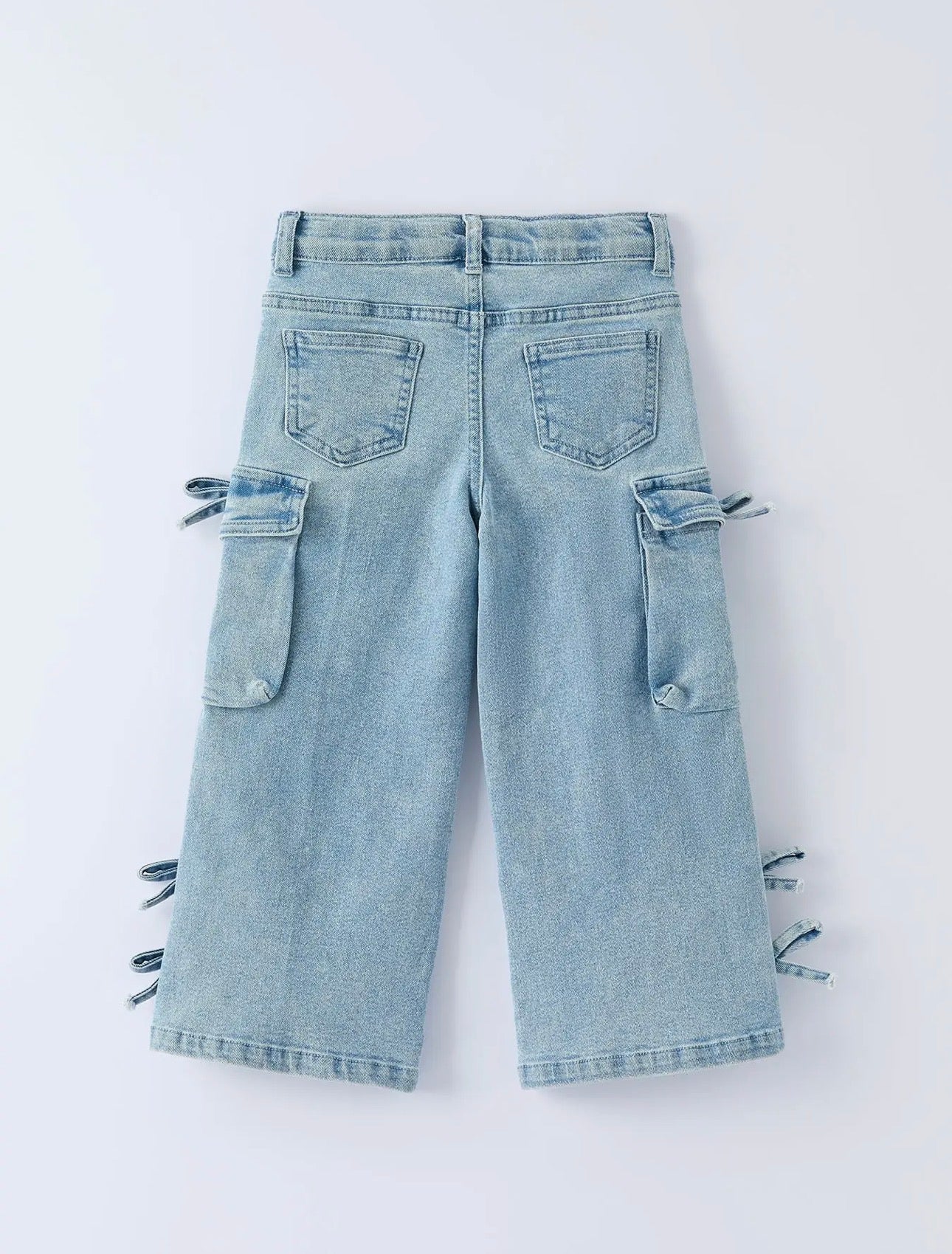 Wide Leg Denim Jeans