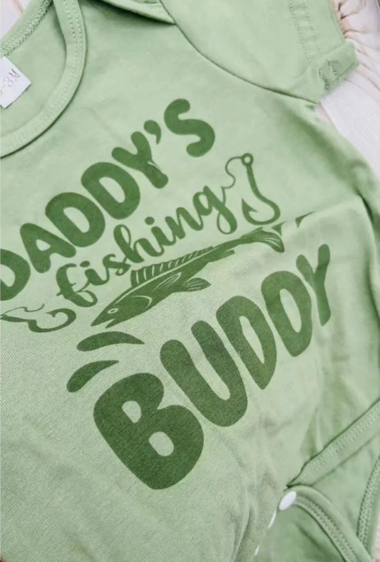 Daddy’s Fishing Buddy Pant Set