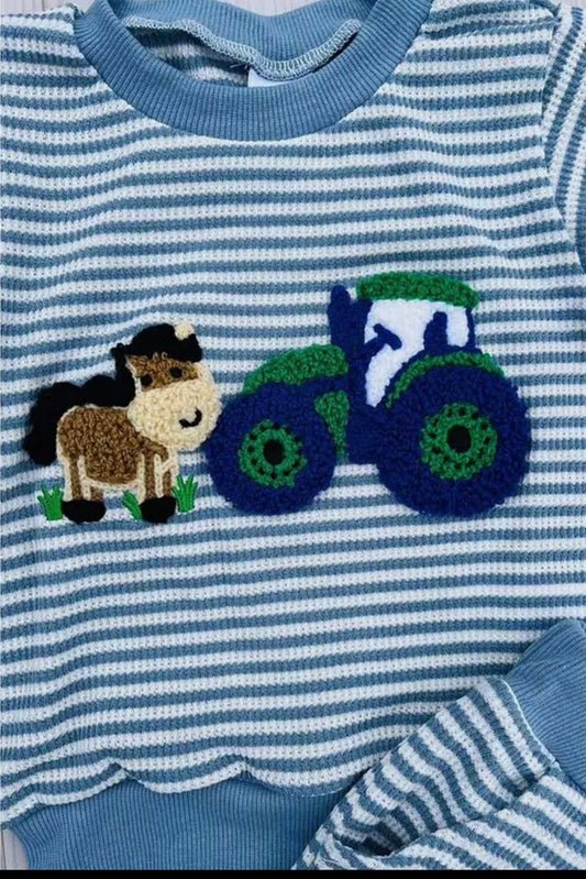 Farm and Horse Patch Pant Set