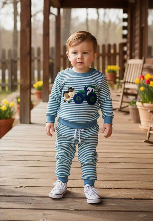 Farm and Horse Patch Pant Set