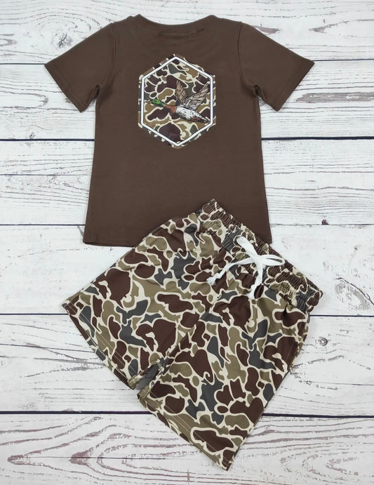 Duck Camo Short Set