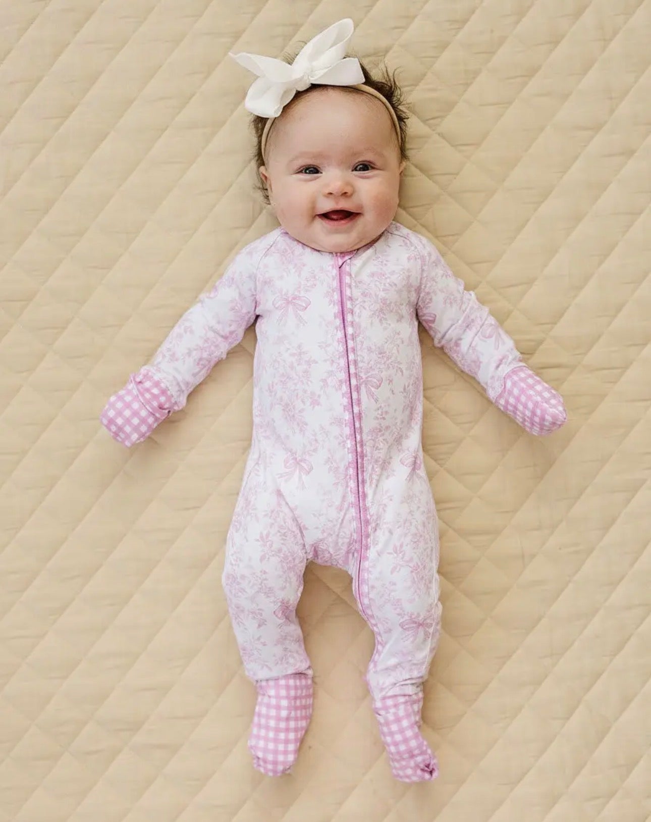 Bamboo Zip Romper | Petal Whimsy