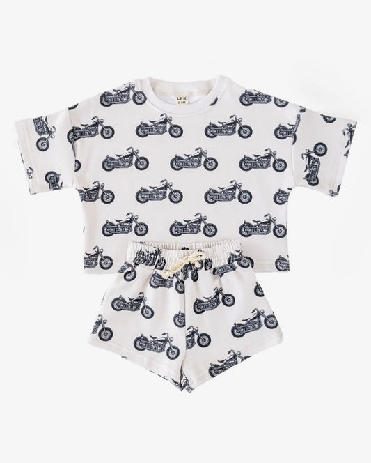 Shorts Set-Born To Ride