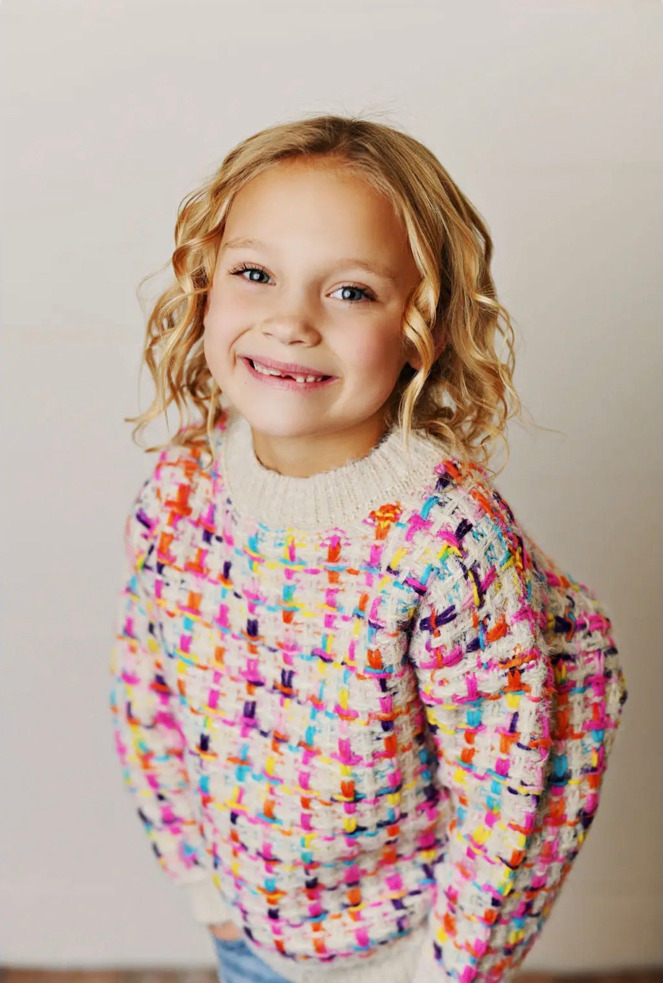 Rainbow Knot Sweater