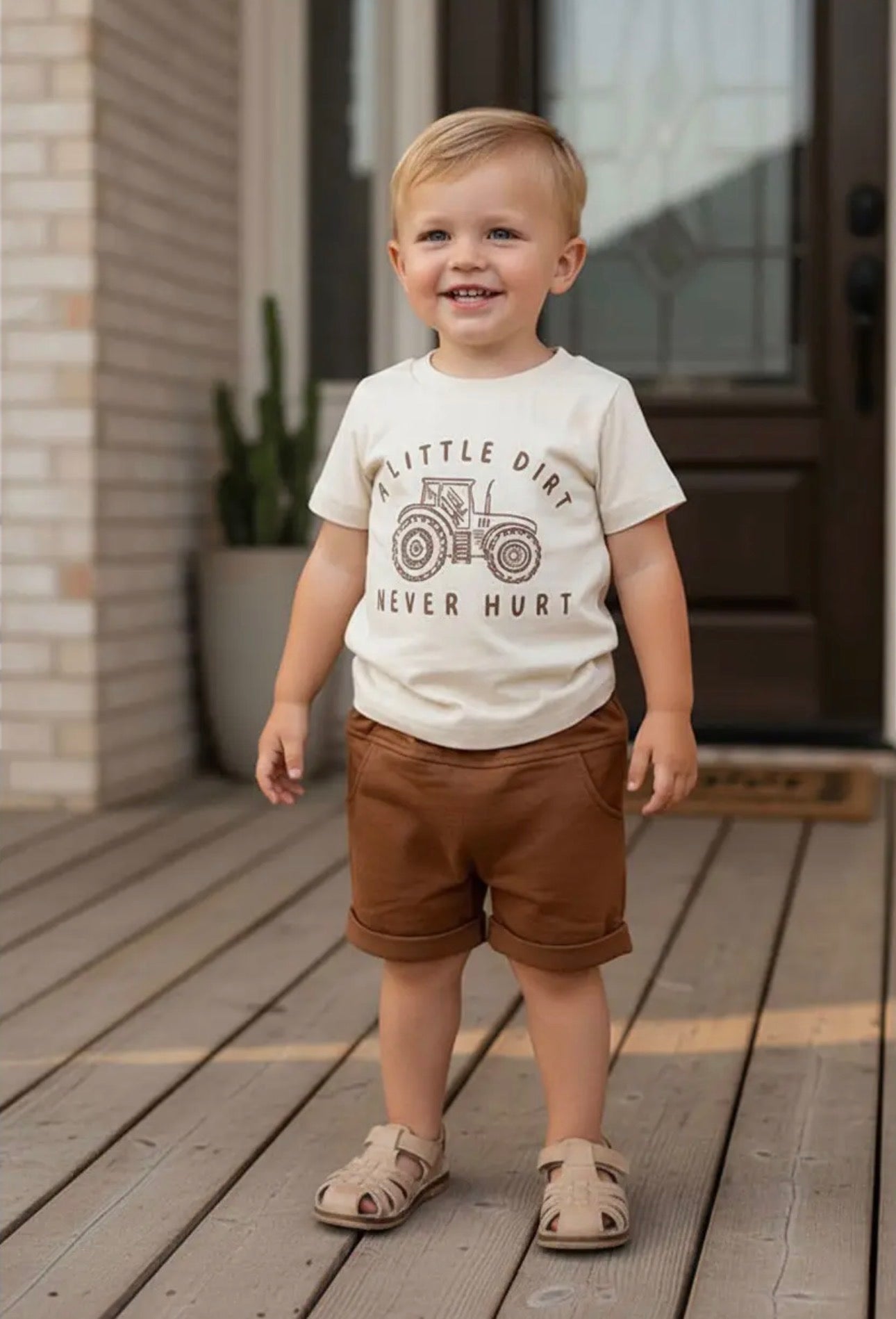 Western Tractor Short Set
