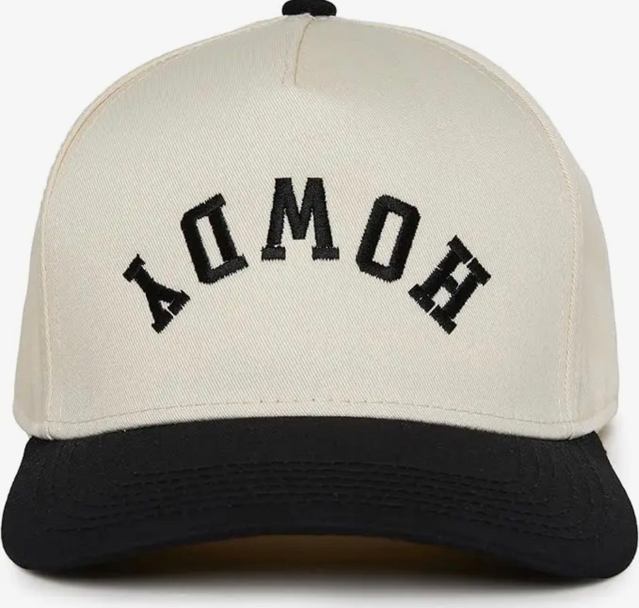 Vintage Cap- Howdy (upside down)