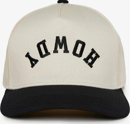 Vintage Cap- Howdy (upside down)