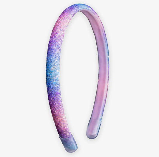 Glitter Thin Headband-Multi Colored