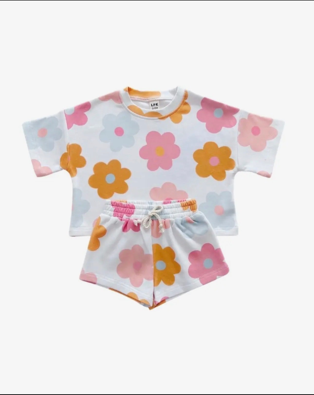 Short Set Daisy Pop