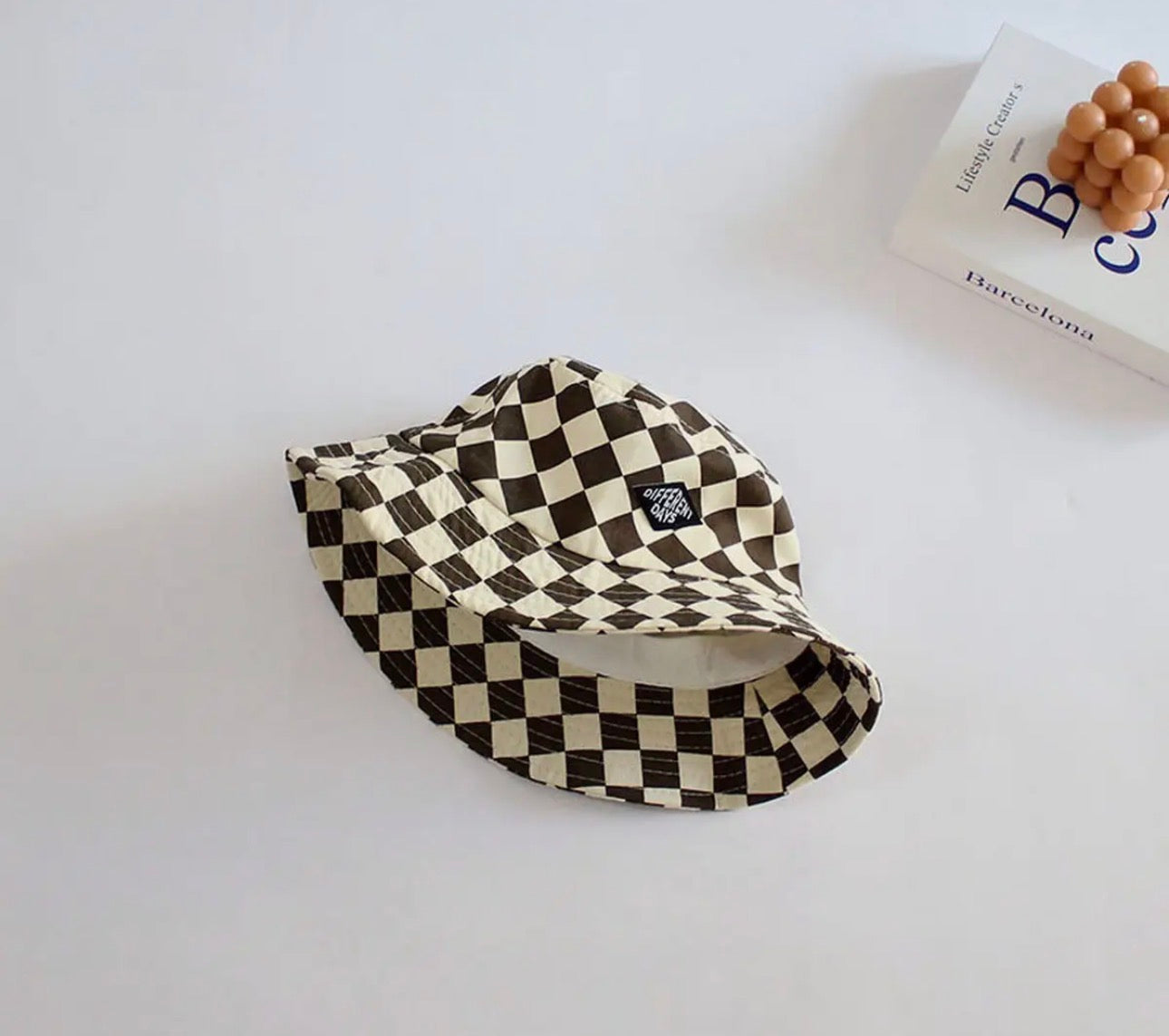 Checkered Bucket Hat
