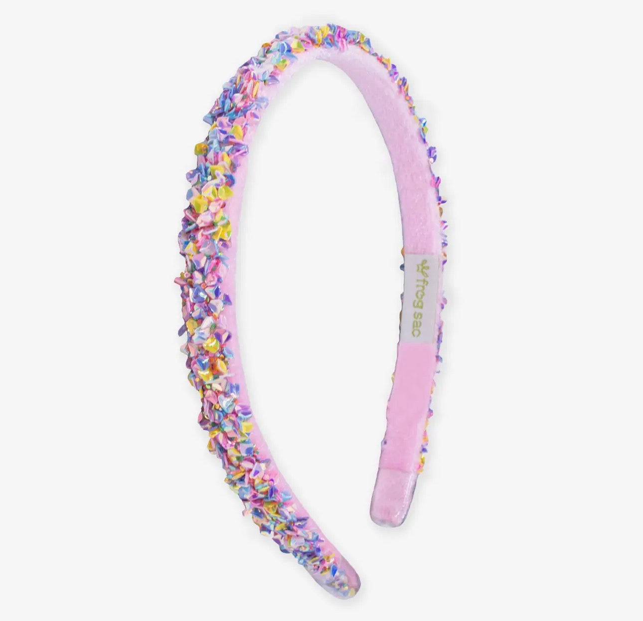 Sequin Thin Headband-Pink
