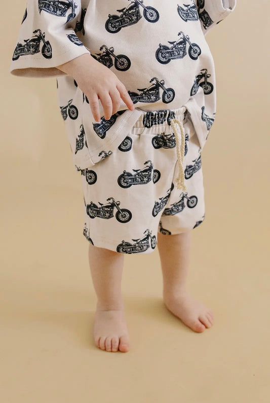 Shorts Set-Born To Ride