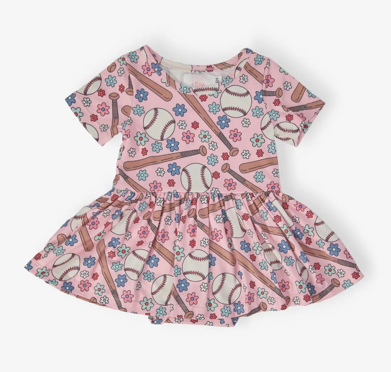 Batter Up Romper Dress